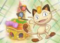 Meowth Theater artwork PSMD.png