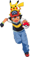 Ash and Pikachu DP art.png