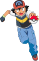 Ash holding Poké Ball.png